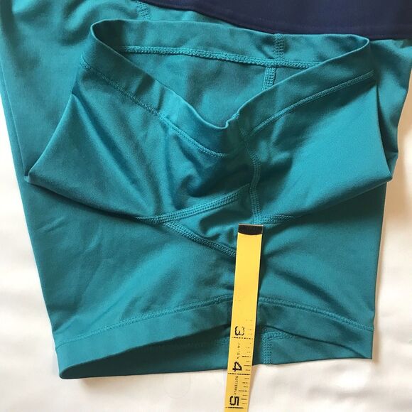 Nike PRO Dri-Fit Teal 3” Shorts Womens Small Compression Workout 725443-467 - Picture 9 of 12